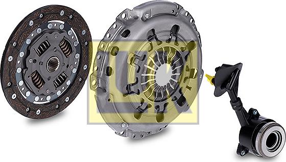 LUK 621 2127 33 - Clutch Kit www.autospares.lv