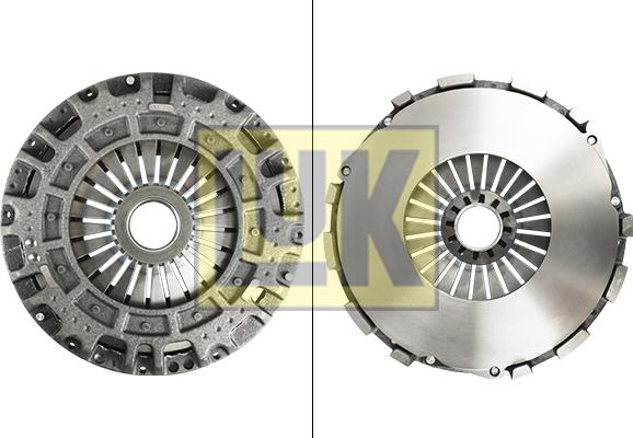 LUK 135 0207 10 - Sajūga piespiedējdisks www.autospares.lv