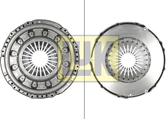 LUK 136 0207 10 - Sajūga piespiedējdisks www.autospares.lv