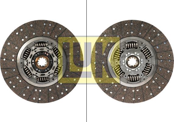 LUK 340 0098 10 - Sajūga disks www.autospares.lv