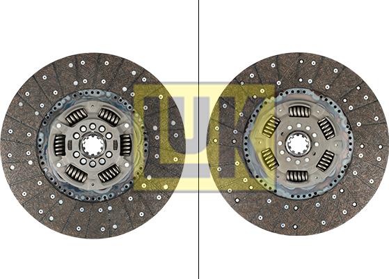 LUK 340 0092 10 - Sajūga disks www.autospares.lv