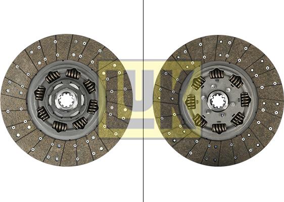 LUK 340 0059 20 - Sajūga disks www.autospares.lv