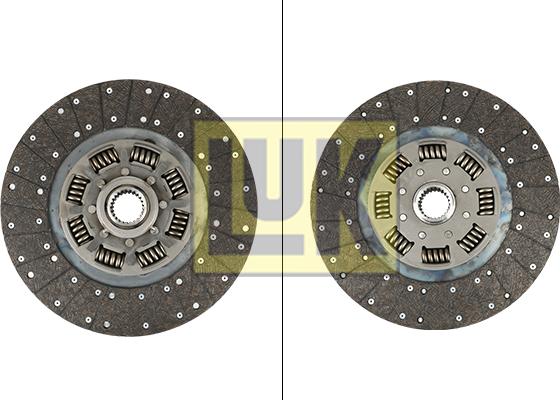 LUK 340 0051 10 - Sajūga disks www.autospares.lv