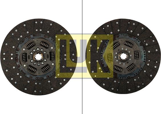 LUK 340 0061 10 - Sajūga disks www.autospares.lv