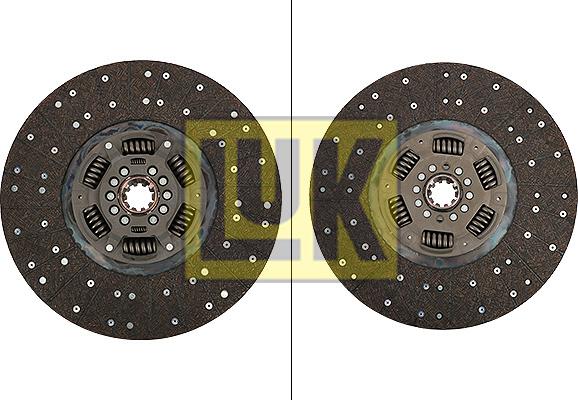 LUK 340 0086 10 - Sajūga disks www.autospares.lv