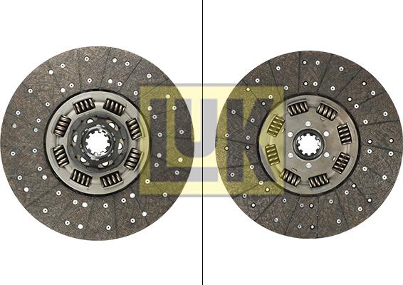 LUK 340 0028 11 - Sajūga disks www.autospares.lv