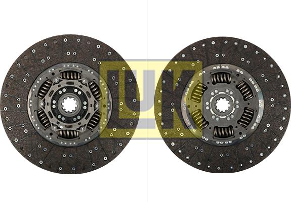 LUK 340 0079 10 - Sajūga disks www.autospares.lv