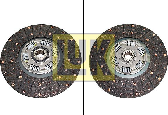 LUK 340 0074 10 - Sajūga disks www.autospares.lv