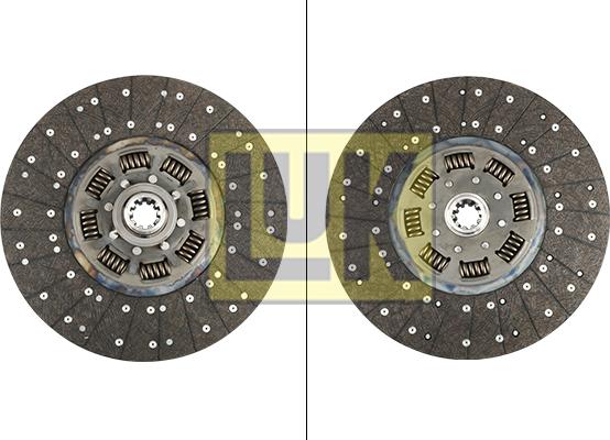 LUK 343 0005 10 - Sajūga disks www.autospares.lv