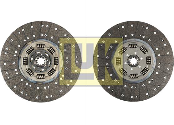 LUK 343 0118 10 - Sajūga disks www.autospares.lv