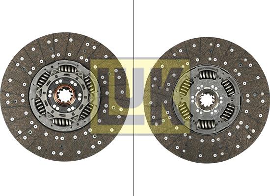 LUK 343 0182 10 - Sajūga disks www.autospares.lv