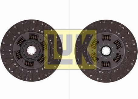 LUK 343 0207 10 - Sajūga disks www.autospares.lv