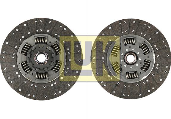 LUK 343 0252 10 - Диск сцепления, фрикцион www.autospares.lv