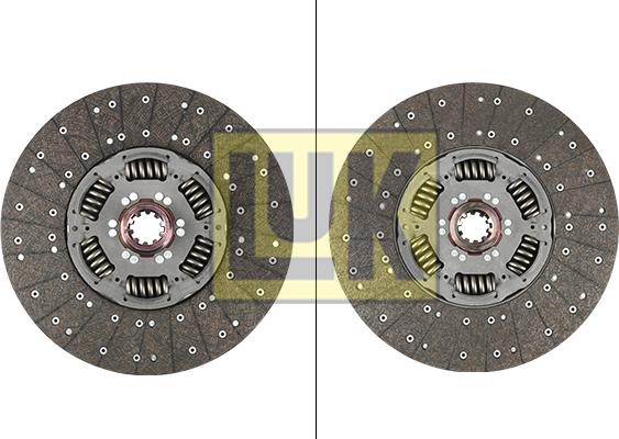 LUK 343 0205 10 - Sajūga disks www.autospares.lv