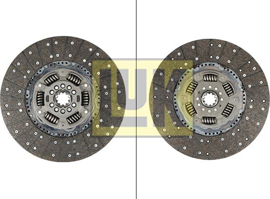 LUK 342 0046 11 - Sajūga disks www.autospares.lv