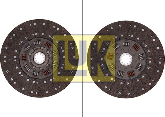 LUK 342 0055 10 - Sajūga disks www.autospares.lv