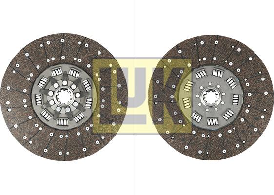 LUK 342 0056 10 - Sajūga disks www.autospares.lv