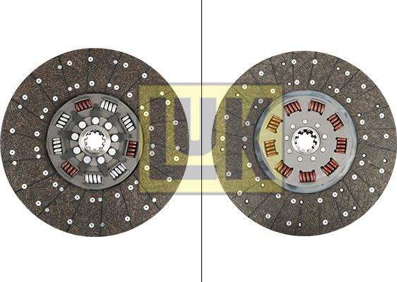 LUK 342 0010 10 - Sajūga disks www.autospares.lv