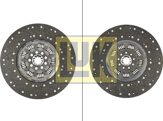 LUK 342 0089 10 - Sajūga disks www.autospares.lv