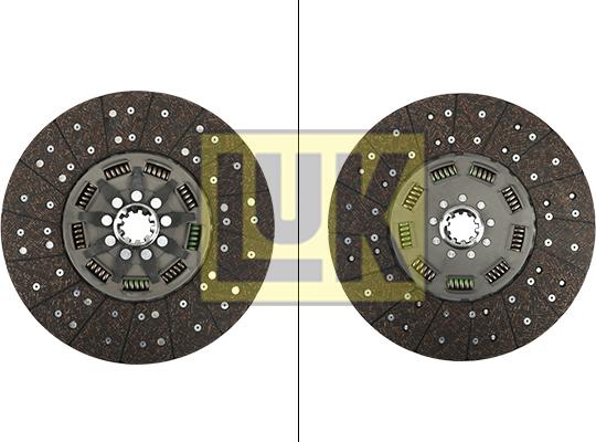 LUK 335 0103 16 - Sajūga disks www.autospares.lv