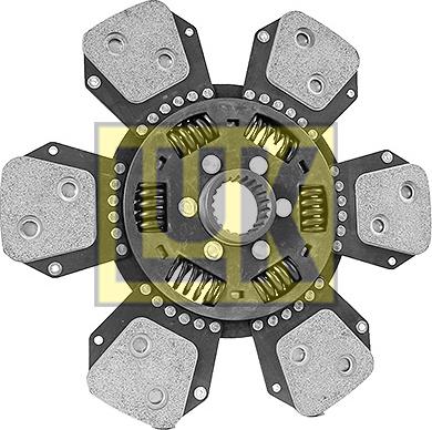 LUK 335 0186 10 - Sajūga disks www.autospares.lv