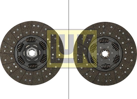 LUK 335 0360 10 - Sajūga disks www.autospares.lv