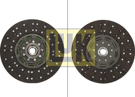 LUK 335 0276 10 - Sajūga disks www.autospares.lv