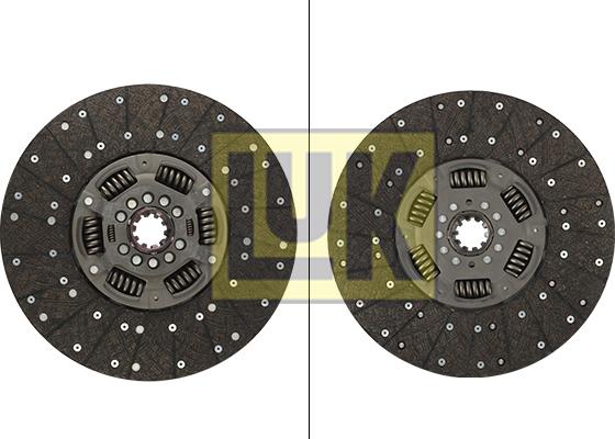 LUK 336 0016 10 - Sajūga disks www.autospares.lv