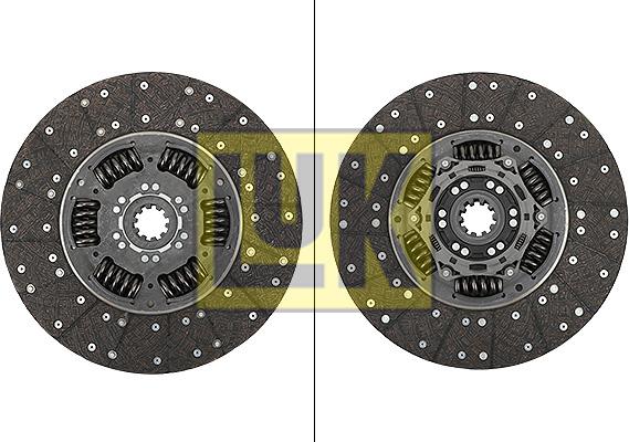 LUK 336 0030 10 - Sajūga disks www.autospares.lv