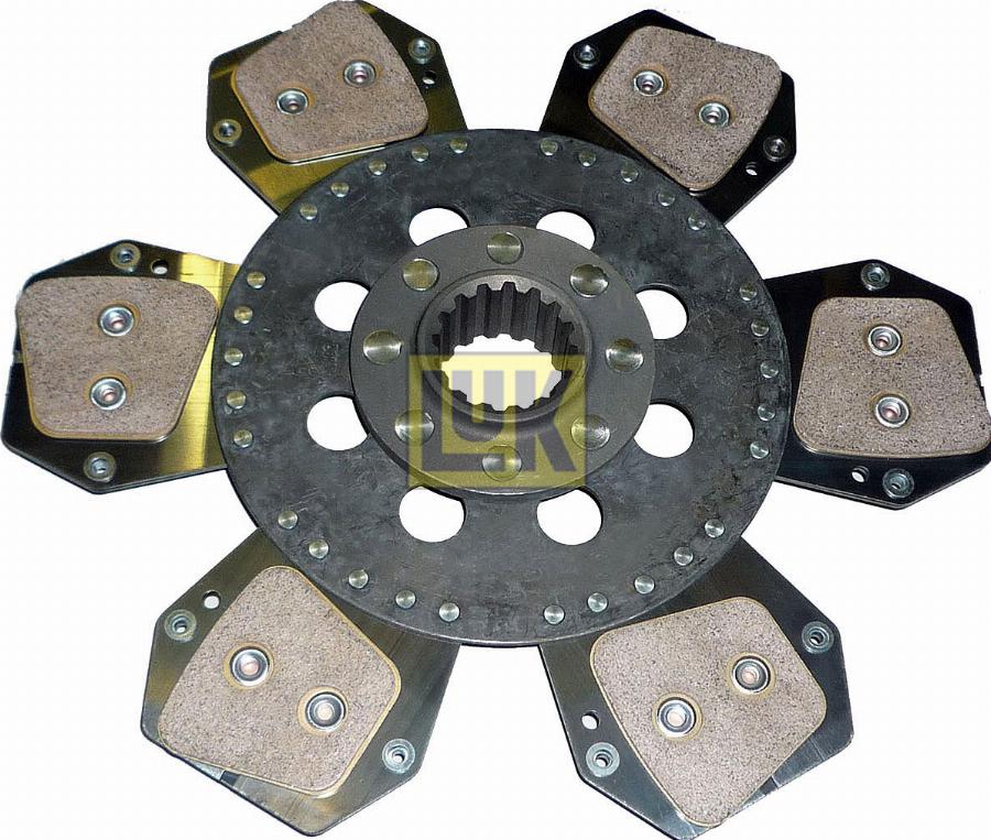 LUK 331 0083 10 - Sajūga disks www.autospares.lv