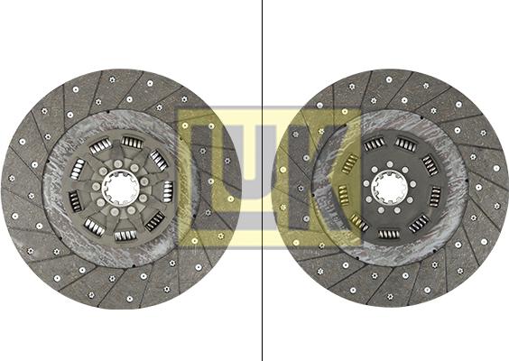 LUK 338 0135 10 - Sajūga disks www.autospares.lv