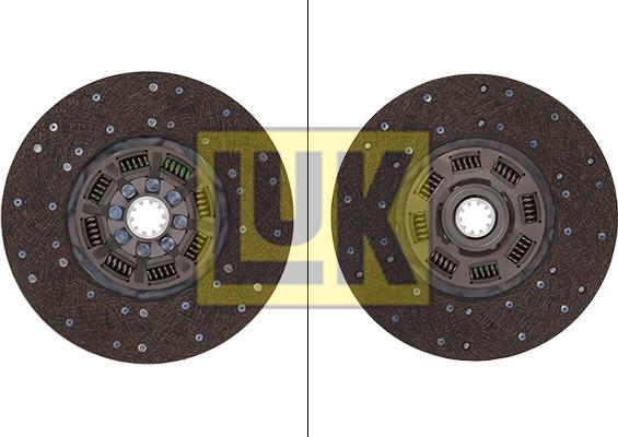 LUK 333 0039 10 - Sajūga disks www.autospares.lv