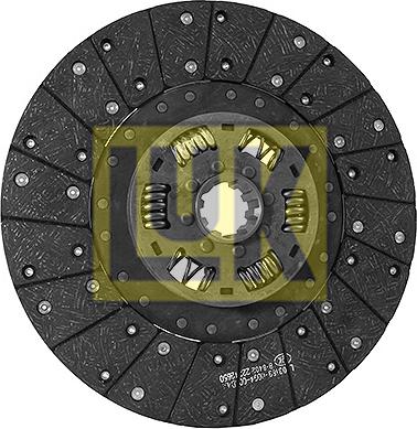 LUK 333 0032 10 - Sajūga disks www.autospares.lv