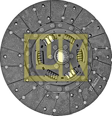 LUK 333 0170 16 - Sajūga disks www.autospares.lv