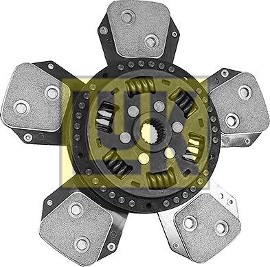 LUK 333 0251 10 - Sajūga disks www.autospares.lv