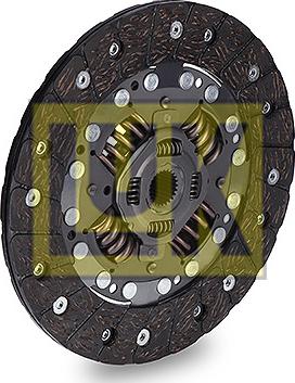 LUK 320 0051 11 - Clutch Disc www.autospares.lv