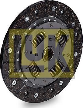 LUK 320 0344 10 - Sajūga disks www.autospares.lv