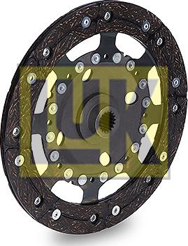 LUK 321 0076 10 - Sajūga disks www.autospares.lv