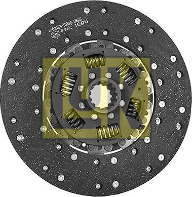 LUK 328 0010 16 - Sajūga disks www.autospares.lv