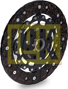 LUK 322 0370 10 - Clutch Disc www.autospares.lv