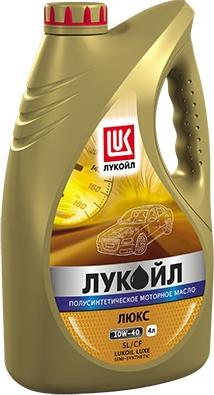 Lukoil 10W40 LUXE SL/CF 4L - Motoreļļa www.autospares.lv