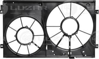 Luzar LFS 18K2 - Vāks, Ventilatora korpuss (Dzinēja dzesēšana) www.autospares.lv