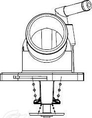 Luzar LT 0527 - Термостат охлаждающей жидкости / корпус www.autospares.lv