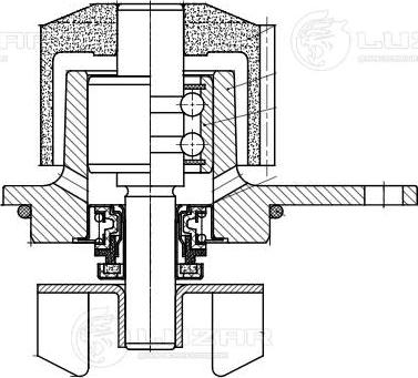 Luzar LWP 2002 - Water Pump www.autospares.lv