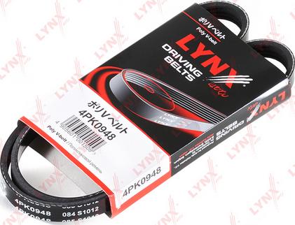 LYNXauto 4PK0948 - Ķīļrievu siksna autospares.lv