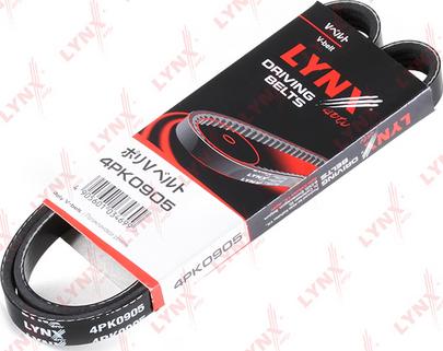 LYNXauto 4PK0905 - V-Ribbed Belt www.autospares.lv