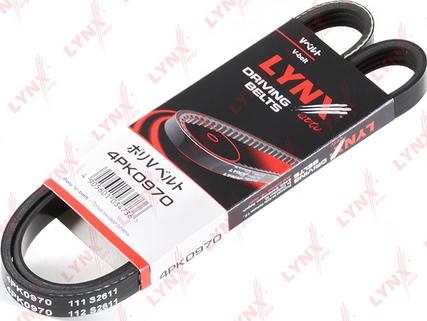 LYNXauto 4PK0970 - Ķīļrievu siksna autospares.lv