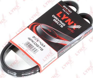 LYNXauto 4PK0978 - Ķīļrievu siksna autospares.lv