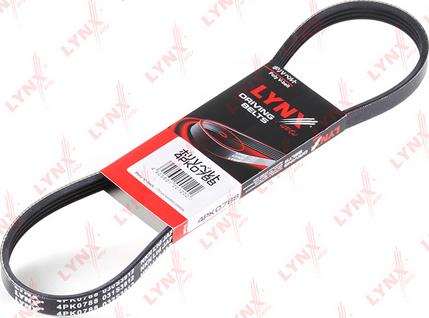 LYNXauto 4PK0788 - Поликлиновой ремень www.autospares.lv