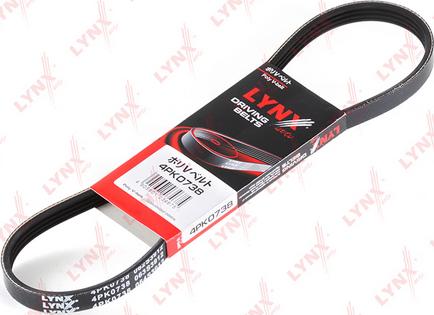 LYNXauto 4PK0738 - Ķīļrievu siksna autospares.lv